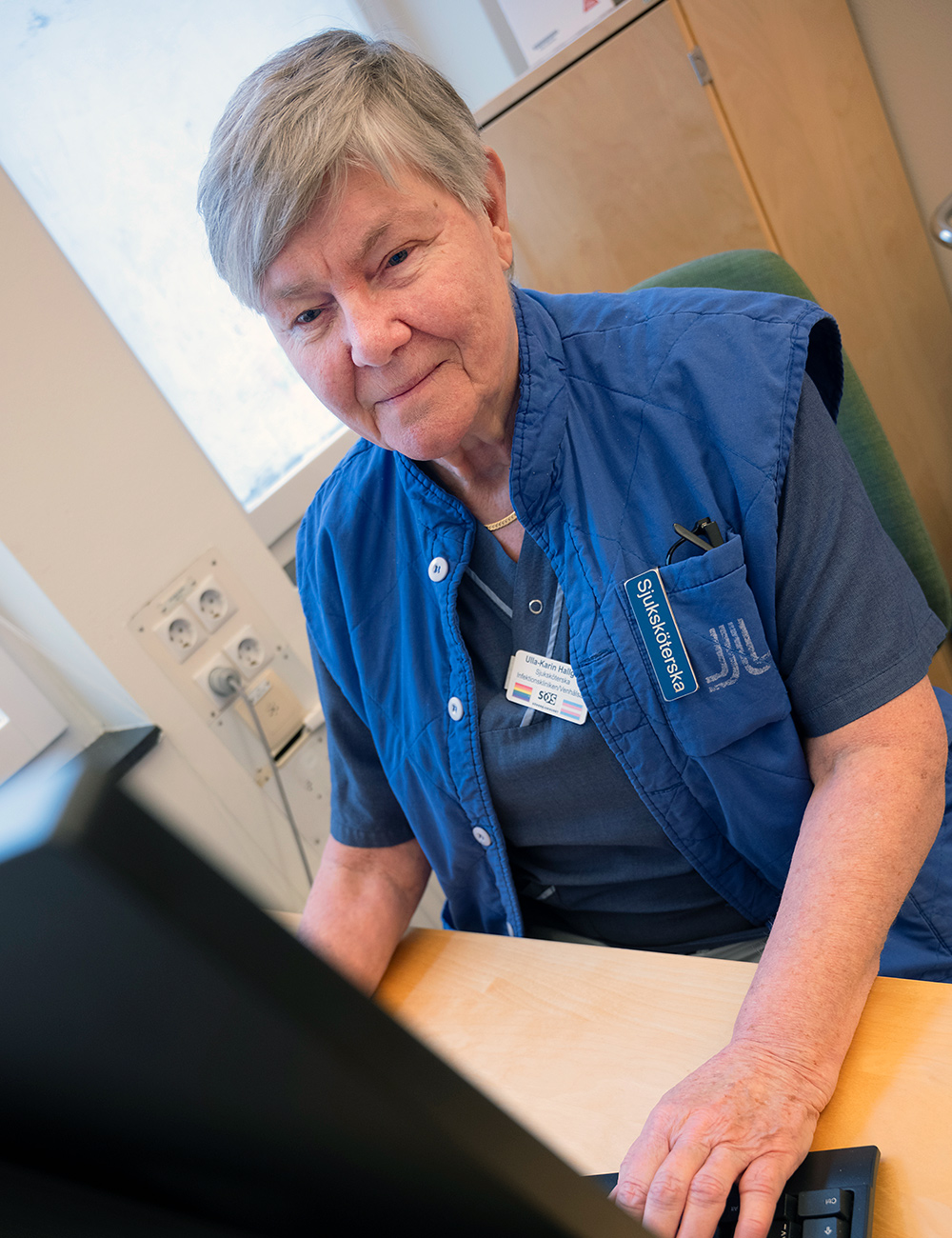 Ulla-Karin Hallgren, sjuksköterska